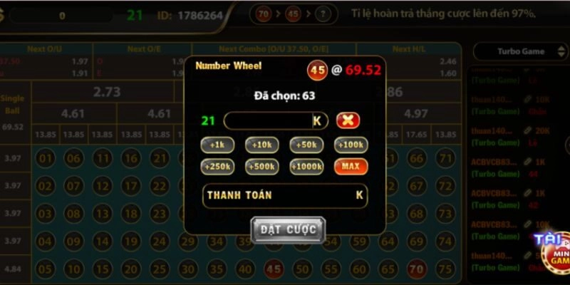 Hướng dẫn luật chơi number game go88 hiệu quả