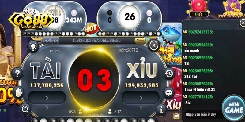 Tính năng nổi trội khi đặt cược tài xỉu md5 tại nhà cái uy tín