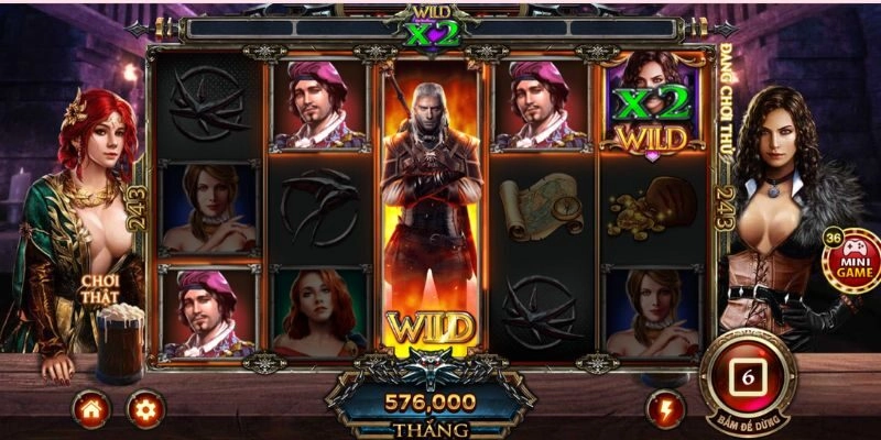 Khám phá các tính năng đặc biệt nổ hũ The Witcher Go88