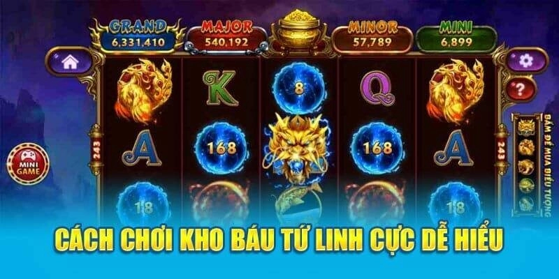 Cách chơi kho báu tứ linh
